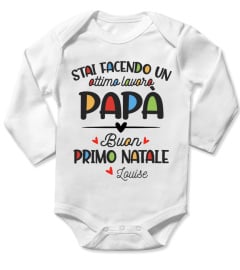 BUON PRIMO NATALE, PAPA