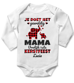 VROLIJK 1STE  KERSTFEEST, MAMA