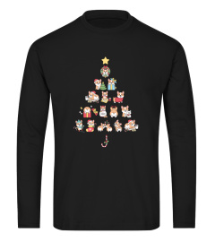 Corgi Christmas Tree Tee