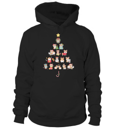 Corgi Christmas Tree Tee