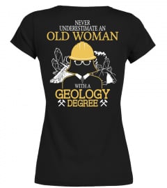 Old woman with a Geology Degree