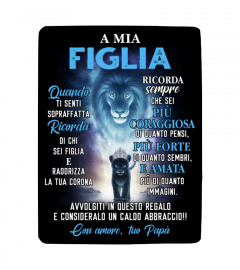 IT - COPERTA A MIA FIGLIA-PAPÀ