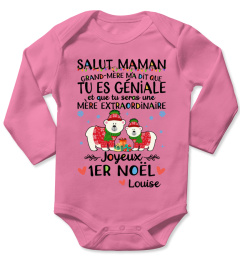 JOYEUX 1ER NOEL MAMAN