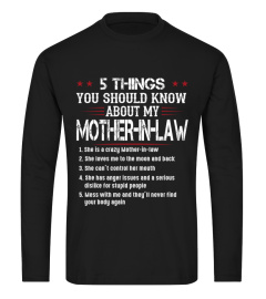 Mother In Law 5 Things