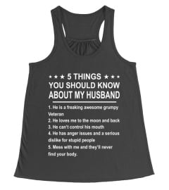 Veteran Husband 5 Things