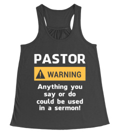 PASTOR WARNING