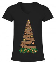 Dachshund Christmas Gift T-Shirt