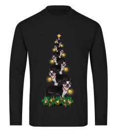 Boston Terrier Christmas T-Shirt