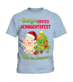 Baby's ERSTES WEIHNACHTSFEST noch im Inneren