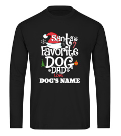 Santa's Favorite Dog Dad