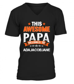 THIS AWESOME PAPA BELONGS TO