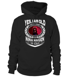 I SAW NINA HAGEN ON STAGE