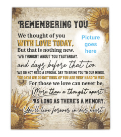 Remembering You Memories Canvas