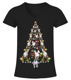 Christmas gift t-shirt for Bull terrier lovers