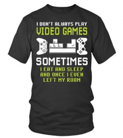 I play video games