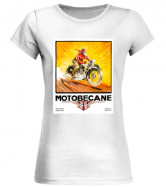 1936 Geo Ham Motobecane Motorcycle Poster Classic TShirt647