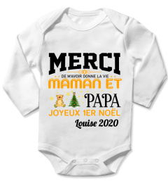 BODY BÉBÉ - Merci MAMAN et PAPA!