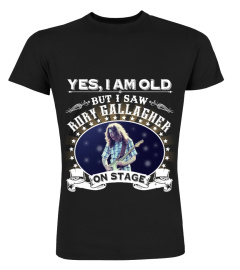 YES, I AM OLD BUT I SAW RORY GALLAGHER ON STAGE