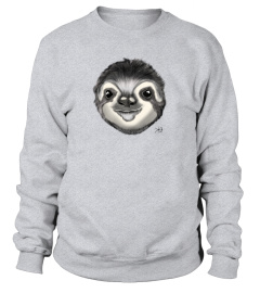 Sloth T-Shirt Handdrawn