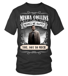 MISHA COLLINS MAKES ME HAPPY