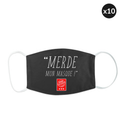 "Merde mon masque !" Élue phrase de l'année 2020 | Cadeau T-Collector®