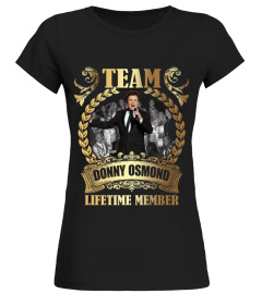 TEAM DONNY OSMOND - LIFETIME MEMBER