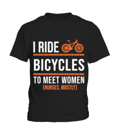 I RIDE BICYCLES TO MEET WOMEN