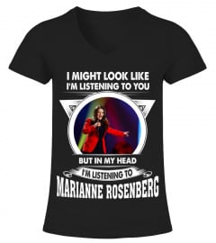 LISTENING TO MARIANNE ROSENBERG