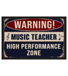 Music Teacher - High performance zone - Warning