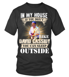 IN MY HOUSE IF YOU DON'T LIKE DAVID CASSIDY YOU CAN SLEEP OUTSIDE