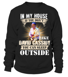 IN MY HOUSE IF YOU DON'T LIKE DAVID CASSIDY YOU CAN SLEEP OUTSIDE