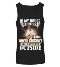 IN MY HOUSE IF YOU DON'T LIKE DAVID CASSIDY YOU CAN SLEEP OUTSIDE