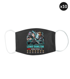 Lewis Hamilton Champions Face Mask