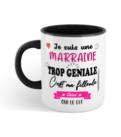 Mug - Un Filleul trop Génial - 6 Coloris - Cadeau Original – Cadeaux -Positifs.com