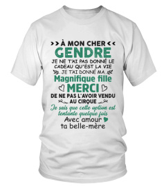 A MON CHER GENDRE