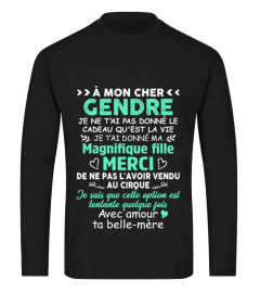 A MON CHER GENDRE