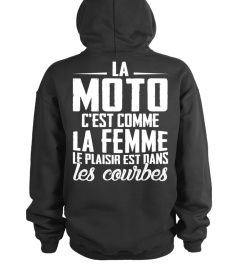 Motard - La moto c'est comme la femme le plaisir est dans les courbes