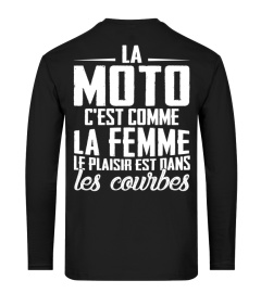 Motard - La moto c'est comme la femme le plaisir est dans les courbes