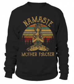 Sunset Namaste Mother Fucker Shirt