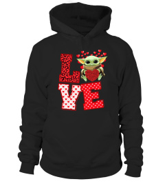 Limited edition - Baby Yoda Valentine shirt