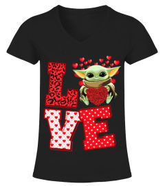Limited edition - Baby Yoda Valentine shirt
