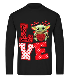 Limited edition - Baby Yoda Valentine shirt