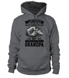 Proud Granpa T-Shirt, Grandpa And Grandkid, Grandpa Gift, Grandpa Shirt, GIft For Him, Fist Pump Gift, Grandfather Tee, Father's Day Shirt