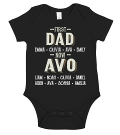 First Dad - Now Avo - Personalized Names - Favitee