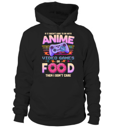 ANIME VIDEO GAMES OR FOOD