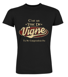 C'Est Un Truc De Vigne Tu Ne Comprendrais Pas T-Shirt Avec Nom Personnalisé