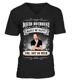 DAVID DUCHOVNY MAKES ME HAPPY