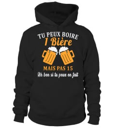 T-shirt drôle de bière