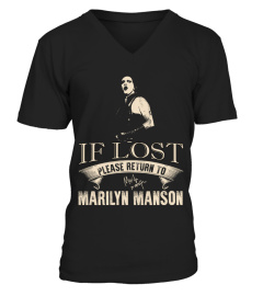 IF LOST PLEASE RETURN TO MARILYN MANSON