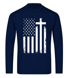 American Flag Cross